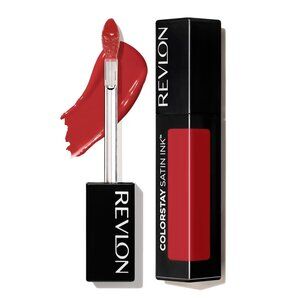Revlon ColorStay Satin Ink Liquid Lipstick, 018 Fired Up, 0.17 fl oz